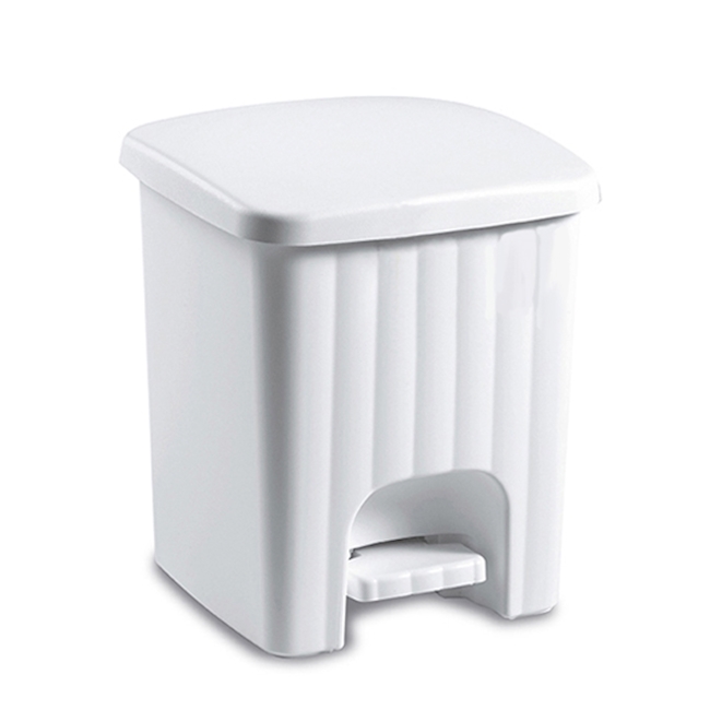 Pedal-Eimer PP 20 lt, weiss